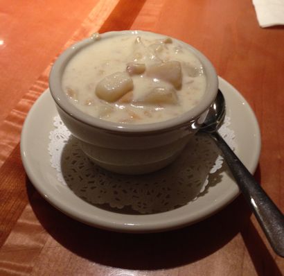 Charlmont Restaurant's seafood chowder